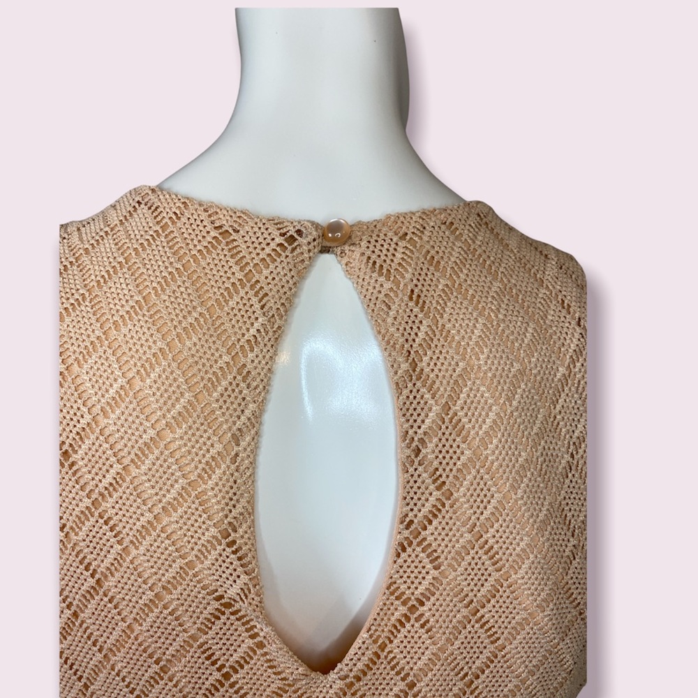 Maurice’s dress orange crochet size large - Picture 3 of 6